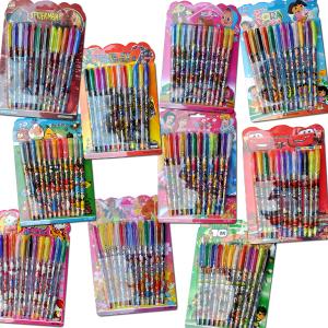 Купить «Набор ручек гелевых 12 цветов «мультики» » в магазине color-it»