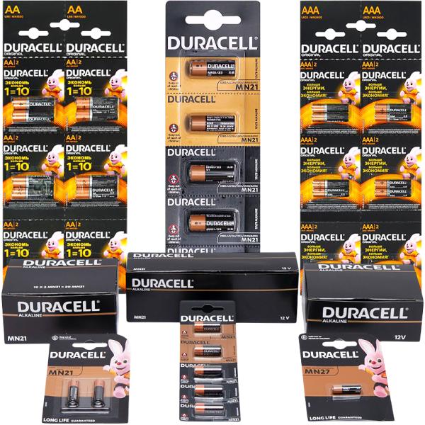 Батарейки DURACELL