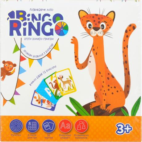Настольная игра 3+ "Лото Bingo Ringo" укр. GBR-01-01U ДТ-ЛА-06-19