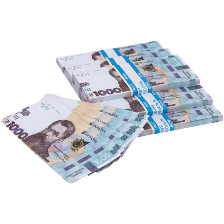 Сувенирная купюра "1000 гривен"