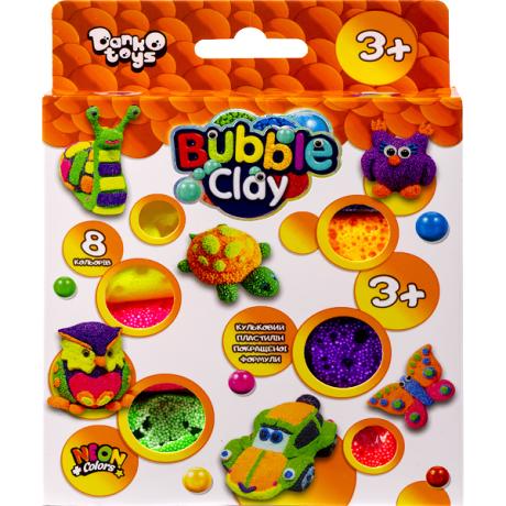 Креативное творчество "BUBBLE CLAY" 8цв УКР BBC-04-01U ДТ-ТЛ-02109