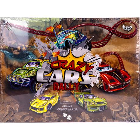 Настільна гра-ходилка 3+ "Crazy Cars Rally" DTG93R ДТ-ИМ-11-30