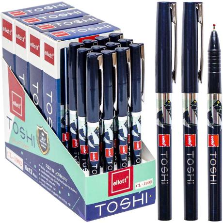 Ручка масляна TOSHI "Ellott" CL1902-12 синя