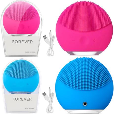 ТОТАЛ! Щетка - массажер для очищения лица FORCLEAN 28613-44