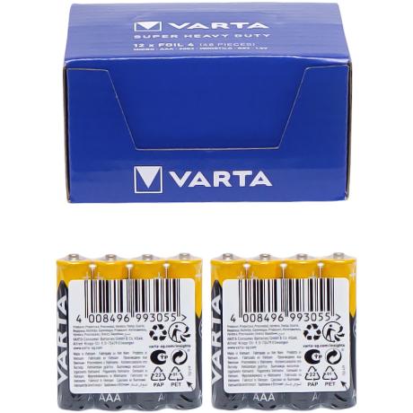 Батарейки R03 Varta Superlife ZnCb AAА 4 шт 745593
