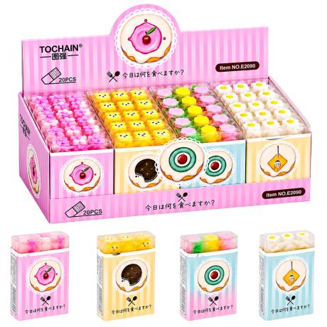 РОЗПРОДАЖ! Гумка кольорова 2090