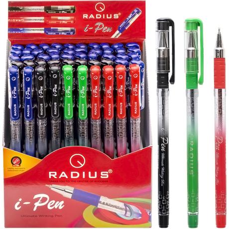 Ручка "I Pen" RADIUS диспенсер 50 штук, МИКС 500184
