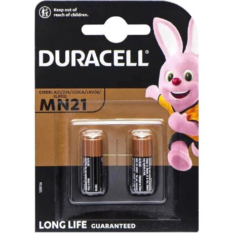 Батарейка Duracell "мини-бочонок" MN21 2шт