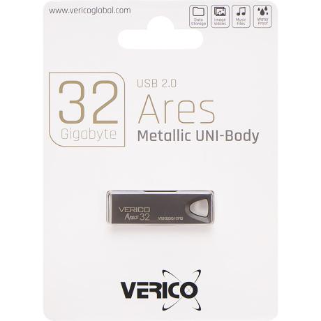 Флешка Verico USB 32Gb Ares Black 602839/602849