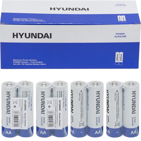 Батарейка HYUNDAI LR06 AA Shrink 2 Alkaline 7006003