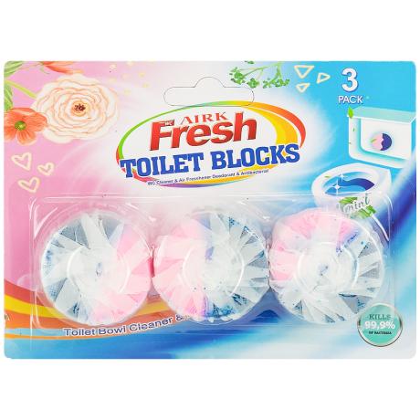 Таблетки для унитаза 3-PACK, D4,5см (улучшенная формула) 252-58