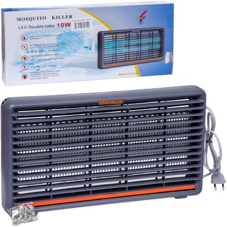 Мухоловка электрическая ловушка для насекомых 10W двухламповая SD210-10W
