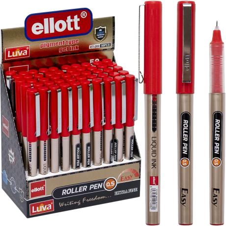 Ручка капиллярная "Ellott" ET289-50 красная