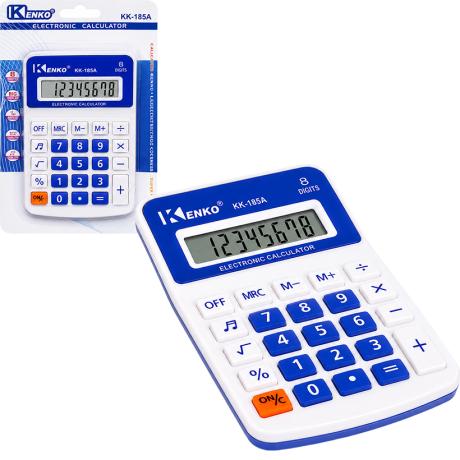 ТОТАЛ! Калькулятор 11,5*8*2см на блистере Kenko KK-185A