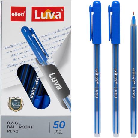 Ручка шариковая  "Luva" "Ellott" ET2406-50 синяя