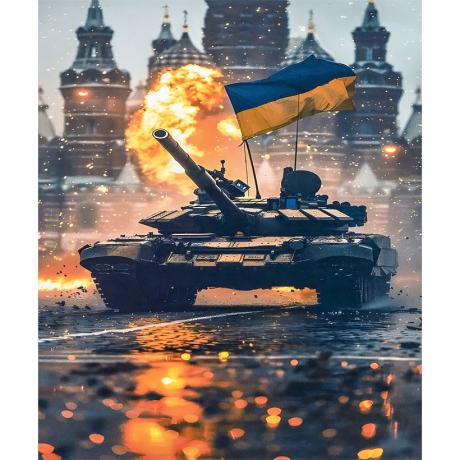 ТОТАЛ! Алмазний живопис 40х50 IMAGE86 у картонній коробці