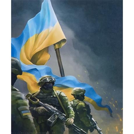 ТОТАЛ! Алмазная Живопись 40х50 IMAGE68 в картонной коробке