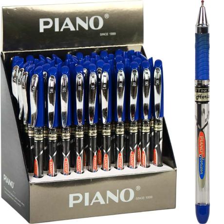 РОЗПРОДАЖ! Ручка масляна   PIANO PT-275 синя