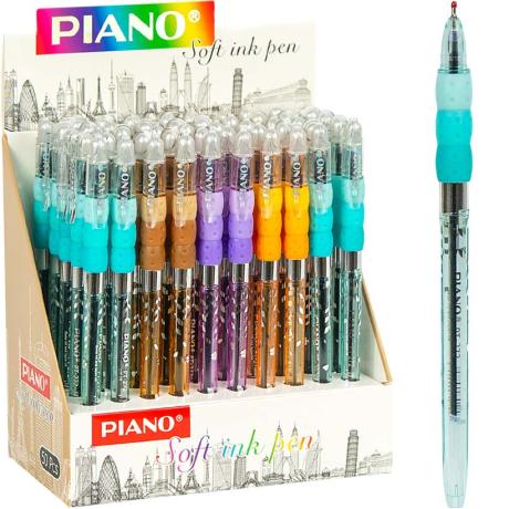 РОЗПРОДАЖ! Ручка масляна PIANO PT-272 синя