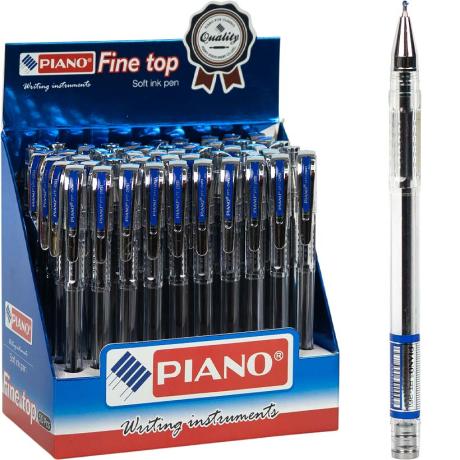 РОЗПРОДАЖ! Ручка масляна PIANO PT-261 синя