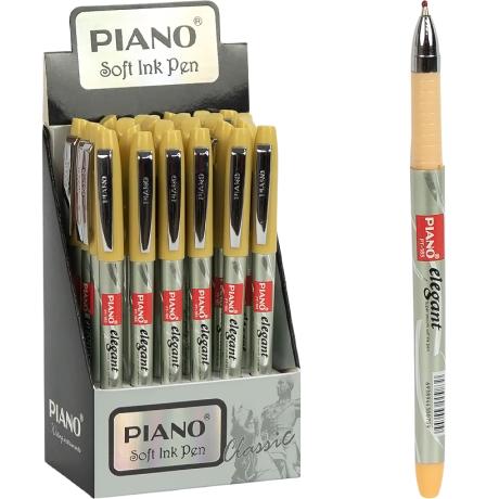 АКЦІЯ! Ручка масляна Elegant  PIANO PT-185 синя