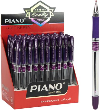 РАСПРОДАЖА! Ручка масляная Maxriter PIANO PT-335 фиолетовая