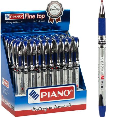РОЗПРОДАЖ! Ручка масляна  PIANO  PT-209 синя