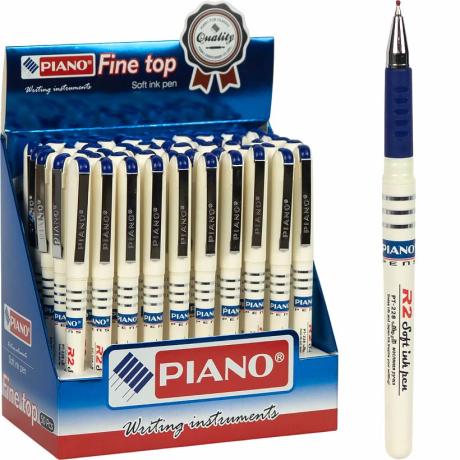 РОЗПРОДАЖ! Ручка масляна  PIANO  PT-228 синя