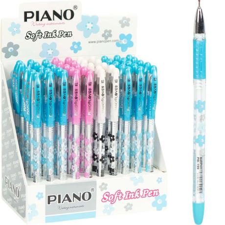 РОЗПРОДАЖ! Ручка масляна Loves PIANO PB-199  синя