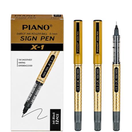 АКЦИЯ! Ручка капиллярная - роллер Sign Pen PIANO Х-1 черная