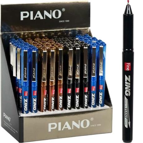 РОЗПРОДАЖ! Ручка масляна Zing PIANO PT-225 синя