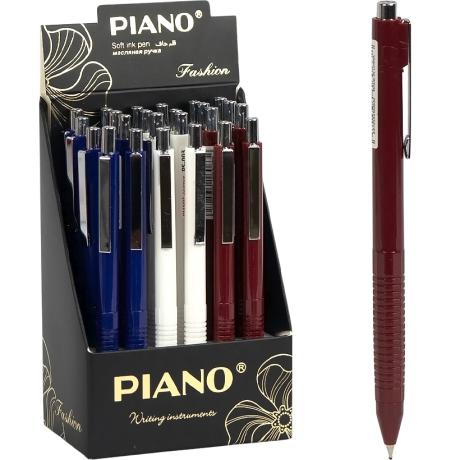АКЦИЯ! Ручка масляная Featly PIANO автоматическая PS-003 синяя