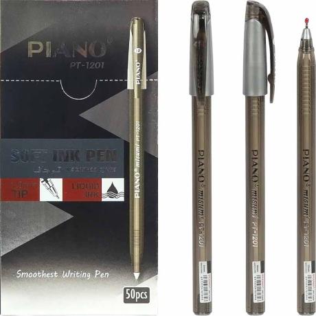 РАСПРОДАЖА! Ручка масляная Misumi PIANO PT-1201 черная