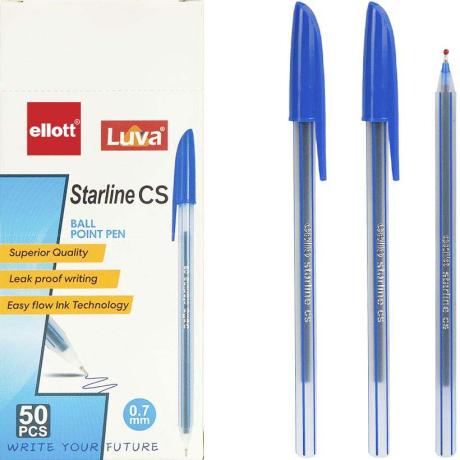 Ручка масляна Starline "Ellott" CL-CS-50 синя