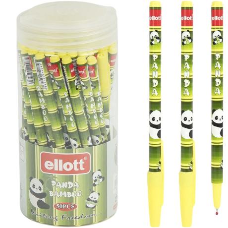 Ручка шариковая  "Luva" "Ellott" ET818T-50PVC синяя, в пластиковом тубусе
