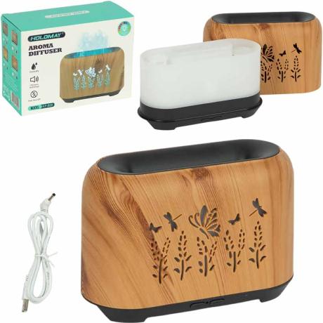 ТОТАЛ! Зволожувач повітря 15*6,6*10,4см з LED-підсвіткою AROMA DIFFUSER KP-809