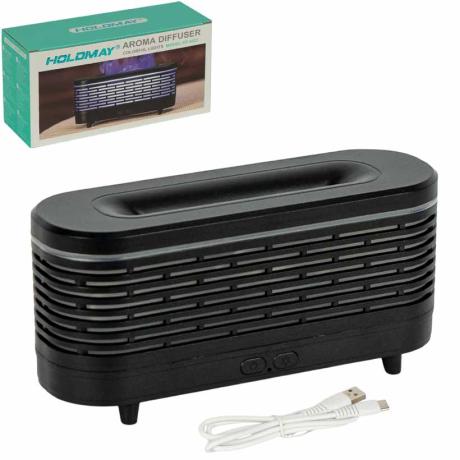 ТОТАЛ! Увлажнитель воздуха 18*6*8,3см с LED-подсветкой AROMA DIFFUSER KP-6023B