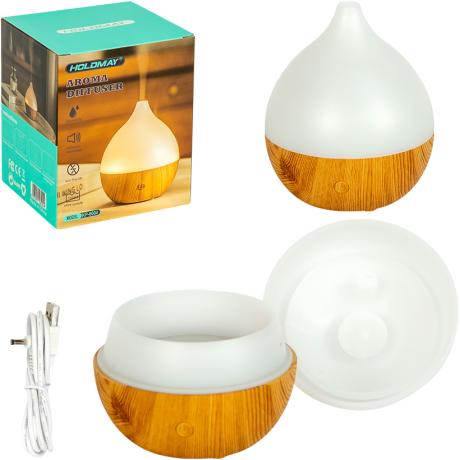 ТОТАЛ! Увлажнитель воздуха 11*11*13см с LED-подсветкой AROMA DIFFUSER KP-6004