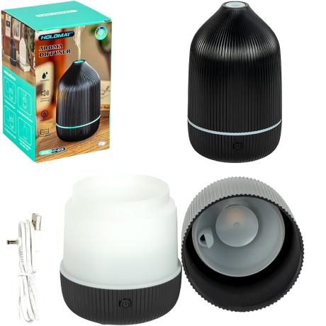 ТОТАЛ! Увлажнитель воздуха 8,5*8,5*15см с LED-подсветкой AROMA DIFFUSER KP-6008W