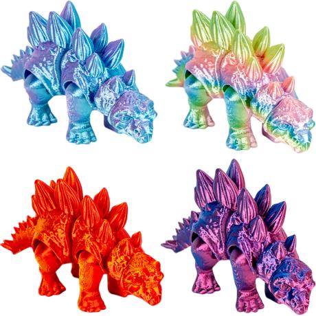 Рухлива 3D іграшка "Динозавр" 50г 15см 122672