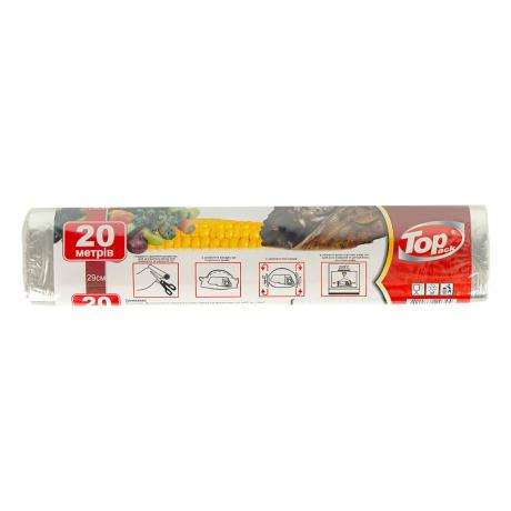 Терморукав для запікання 29см*20м Top Pack у поліетиленовій упаковці