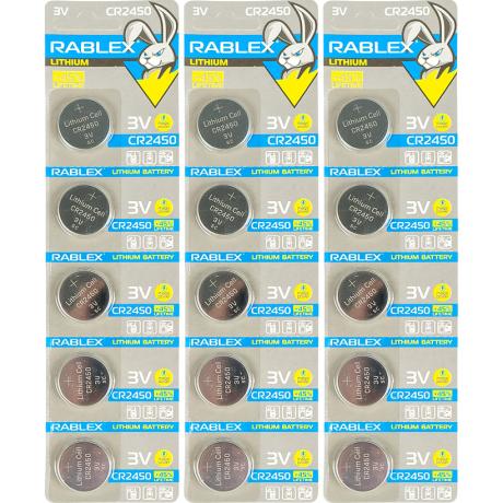 Батарейка RABLEX "таблетка" 3V CR2450