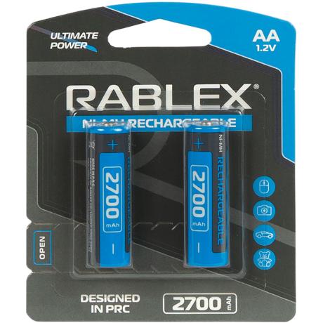 Акумулятори RABLEX АА 2700 1.2V перезаряджувані 001261