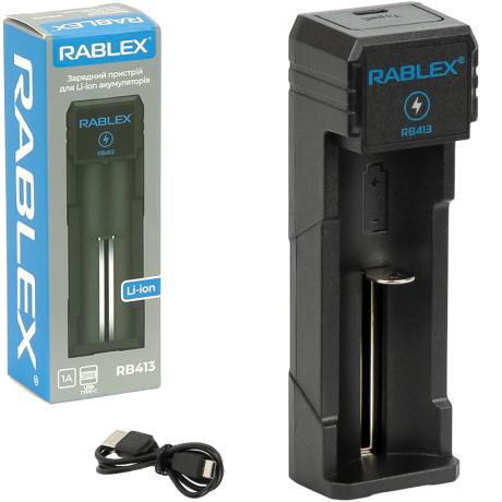 Зарядное устройство "RABLEX" для Li-ion аккумуляторов RB413
