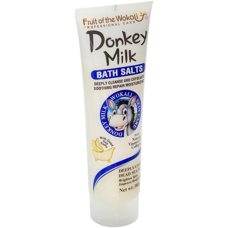 АКЦИЯ! Соль-скраб для ванны 380гр "DONKEY MILK" HA3103