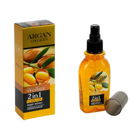 АКЦИЯ! Масло для волос "Argan Collagen 2 в 1" B134 02