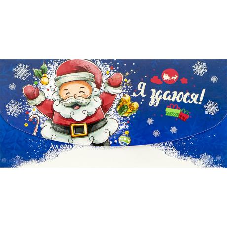 Открытка поздравительная "КЛАТЧ" Новогодняя КЛГЛ 21-26 