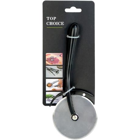 Нож-ролик 18см 95г "TOP CHOICE" для нарезки пиццы и теста 1624D