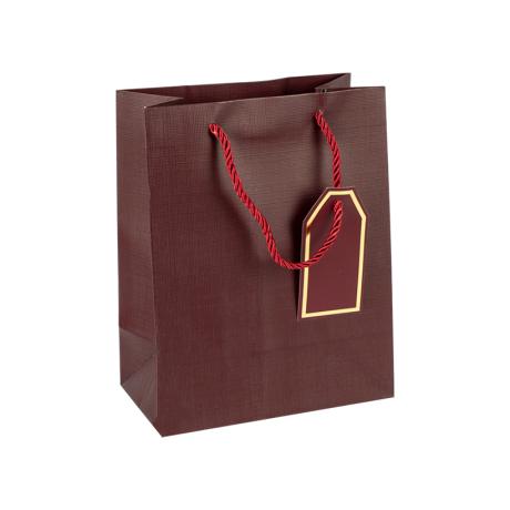 Пакет подарочный 26*32*12см однотонный JUJUBE RED HL-1995