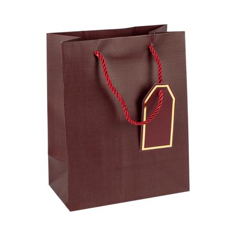 Пакет подарочный 31*42*12см однотонный JUJUBE RED HL-1996